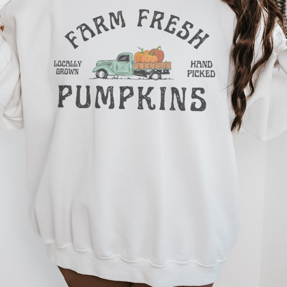 Farm Fresh Pumpkins Sweatshirt