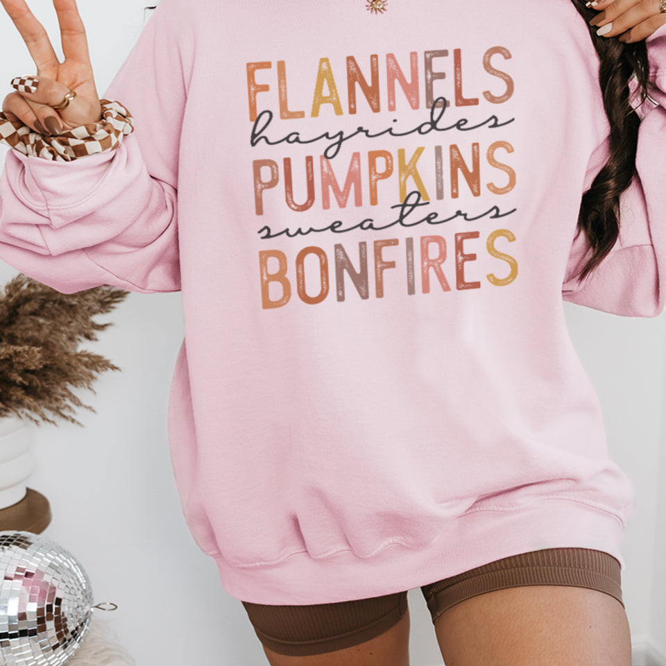 Autumn Vibes Graphic Sweatshirt