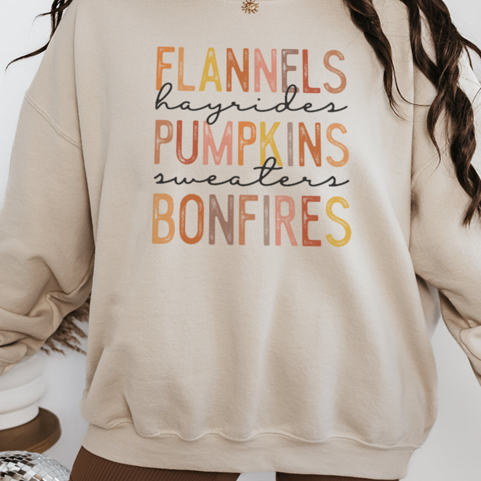 Autumn Vibes Graphic Sweatshirt