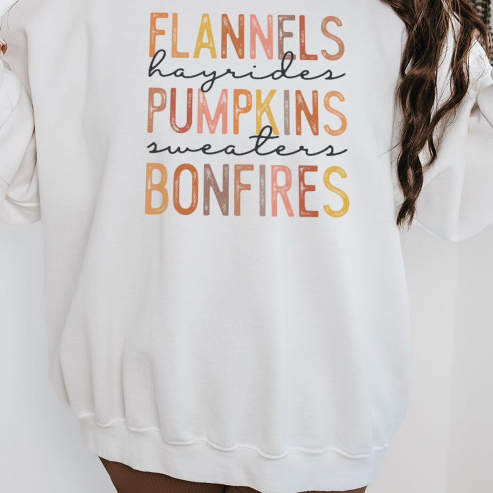 Autumn Vibes Graphic Sweatshirt