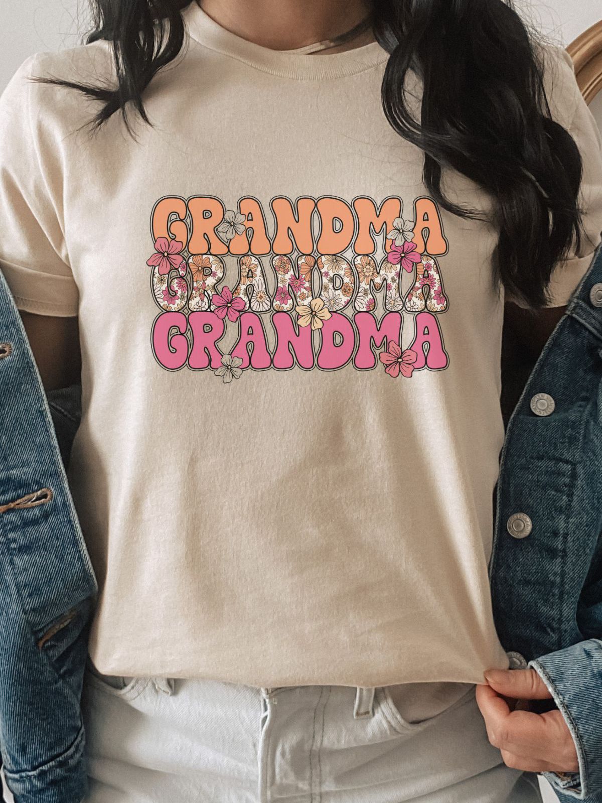 Grandma Floral Graphic Tee