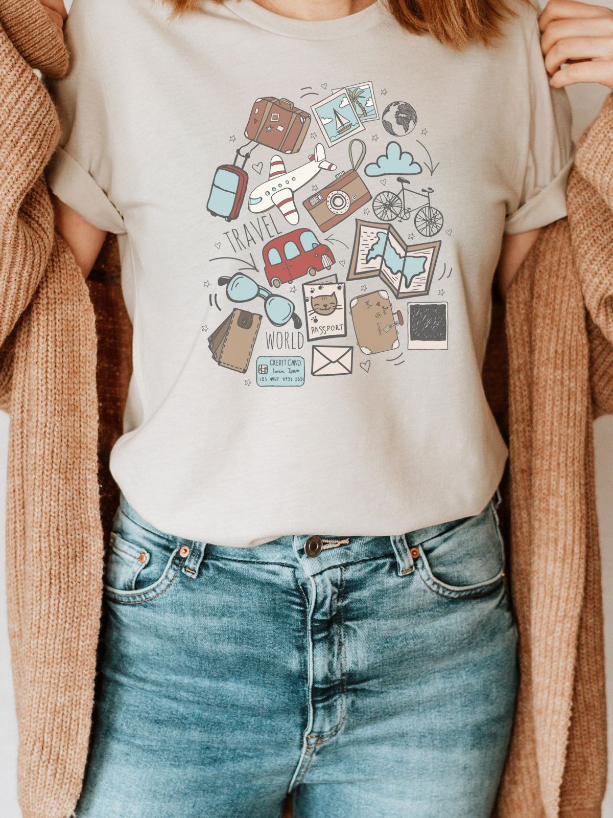 Travel Things Graphic Tee