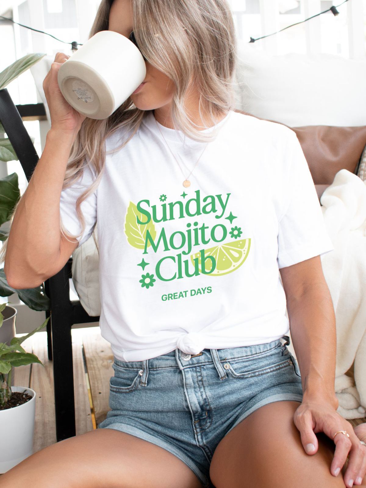 Sunday Mojito Club Graphic Tee