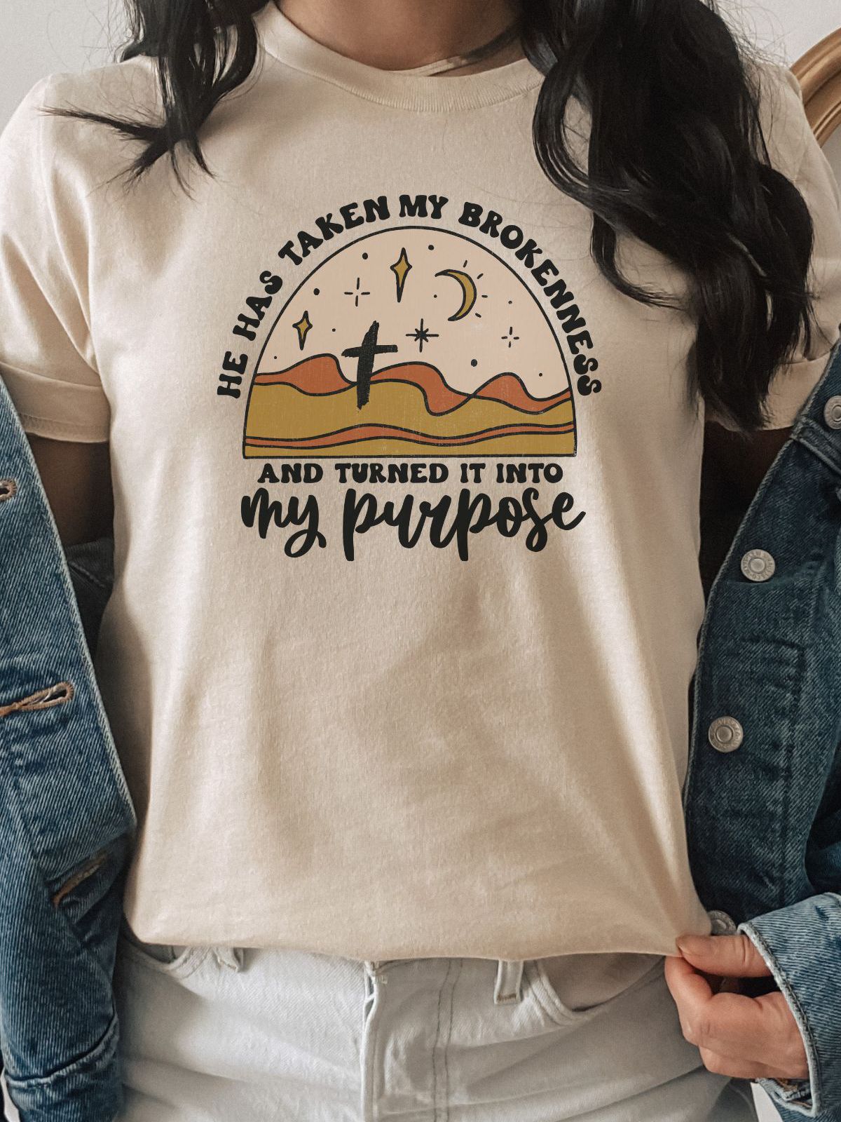 He Has Taken My Brokenness Graphic Tee
