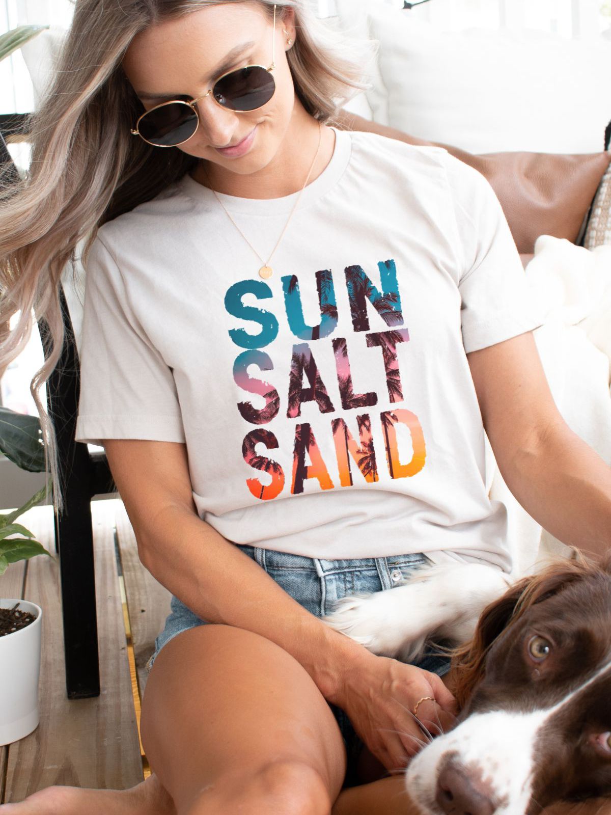Sun Salt Sand Graphic Tee