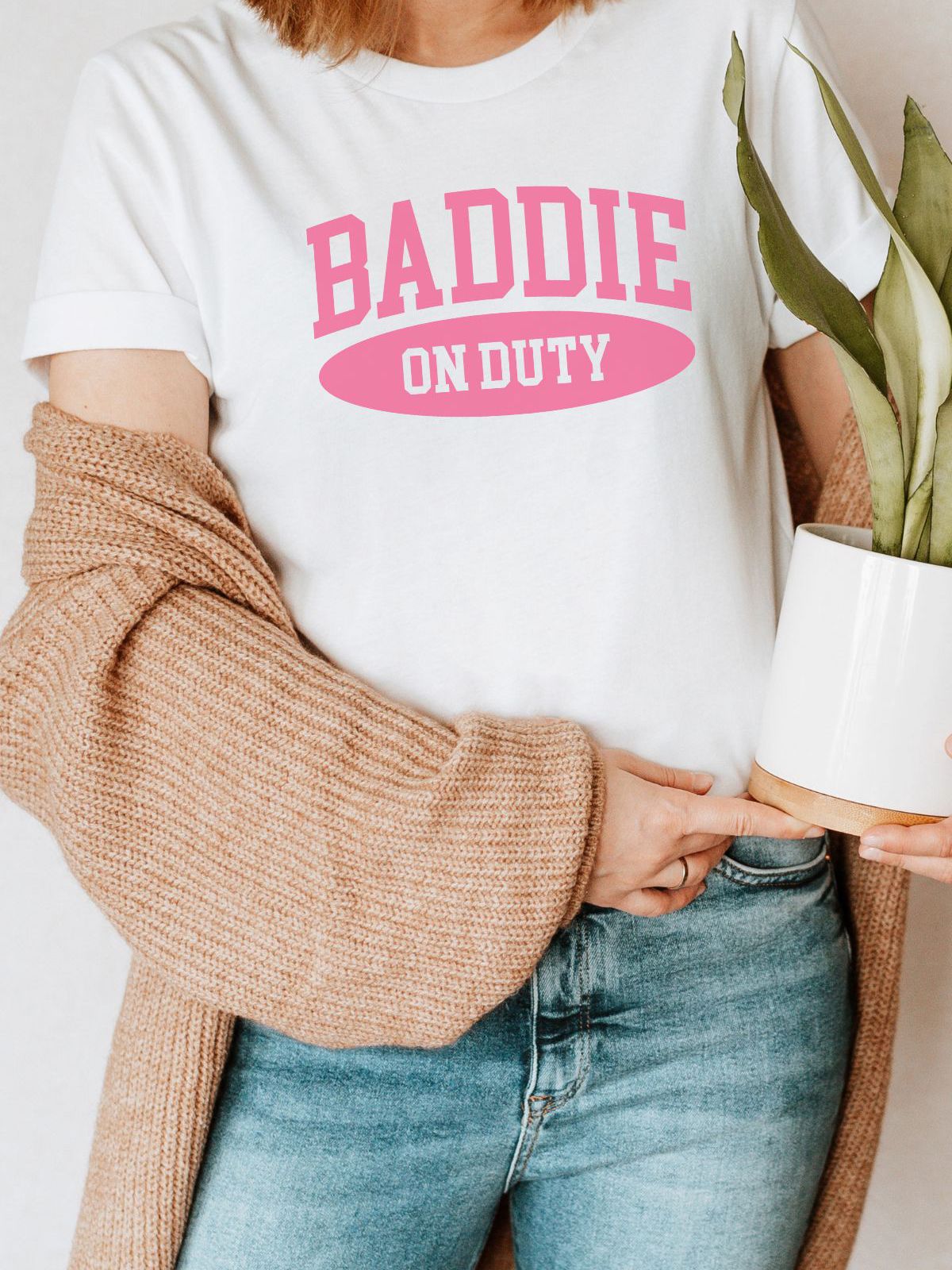 Baddie on Duty Graphic Tee