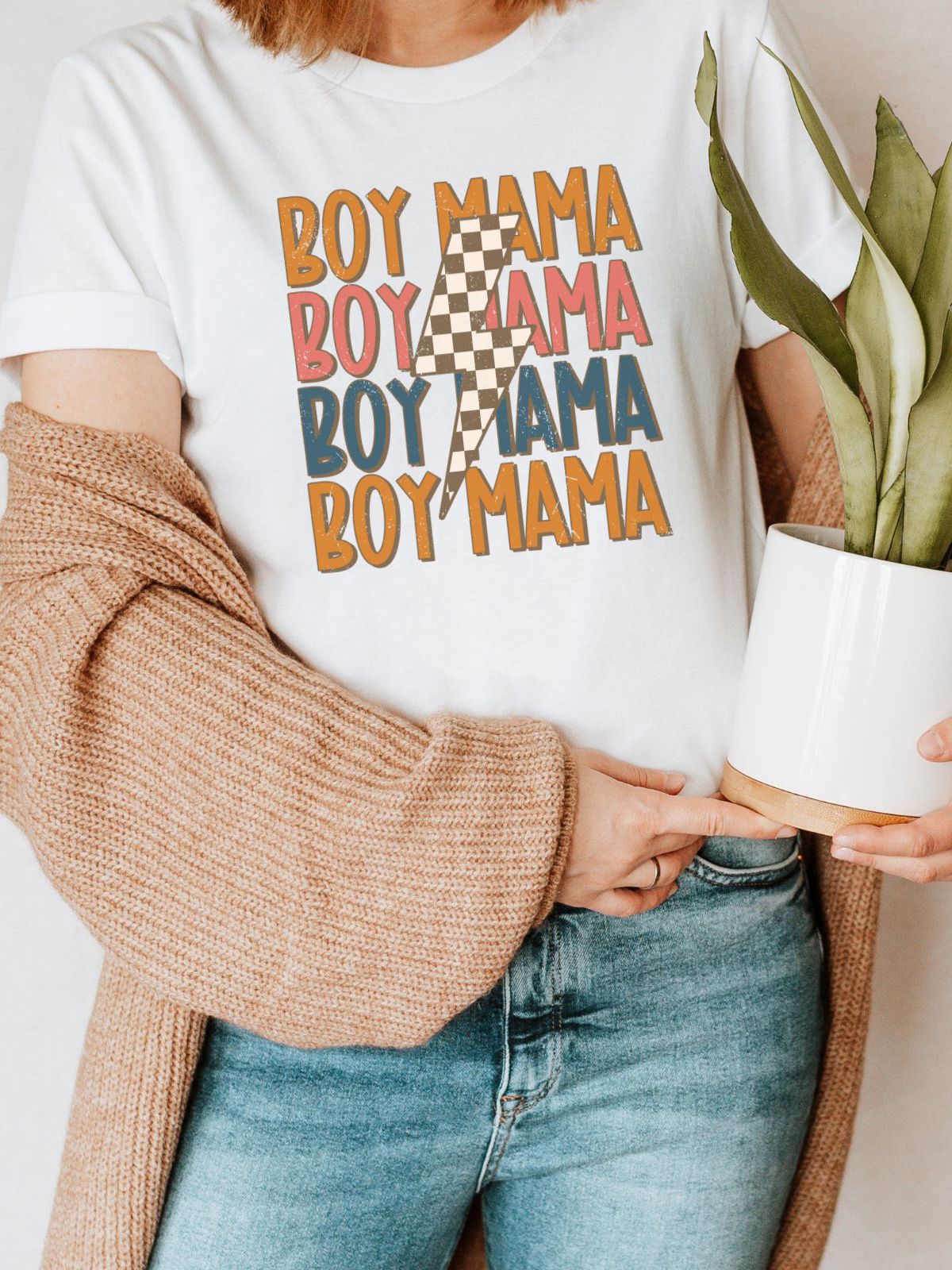 Boy Mama Graphic Tee
