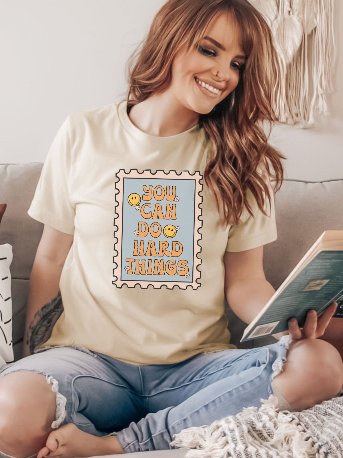 You Can Do Hard Things Graphic Tee