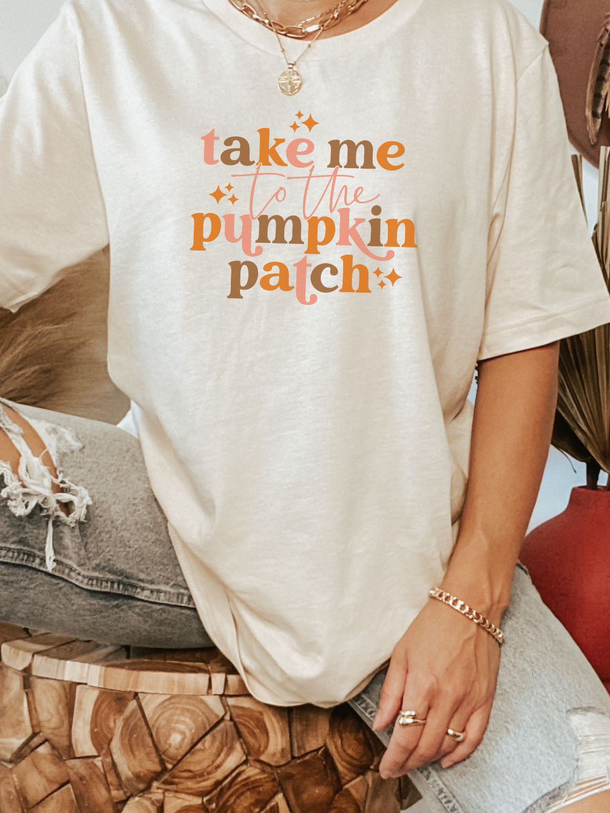 Take Me To The Pumpkin Patch Graphic Tee