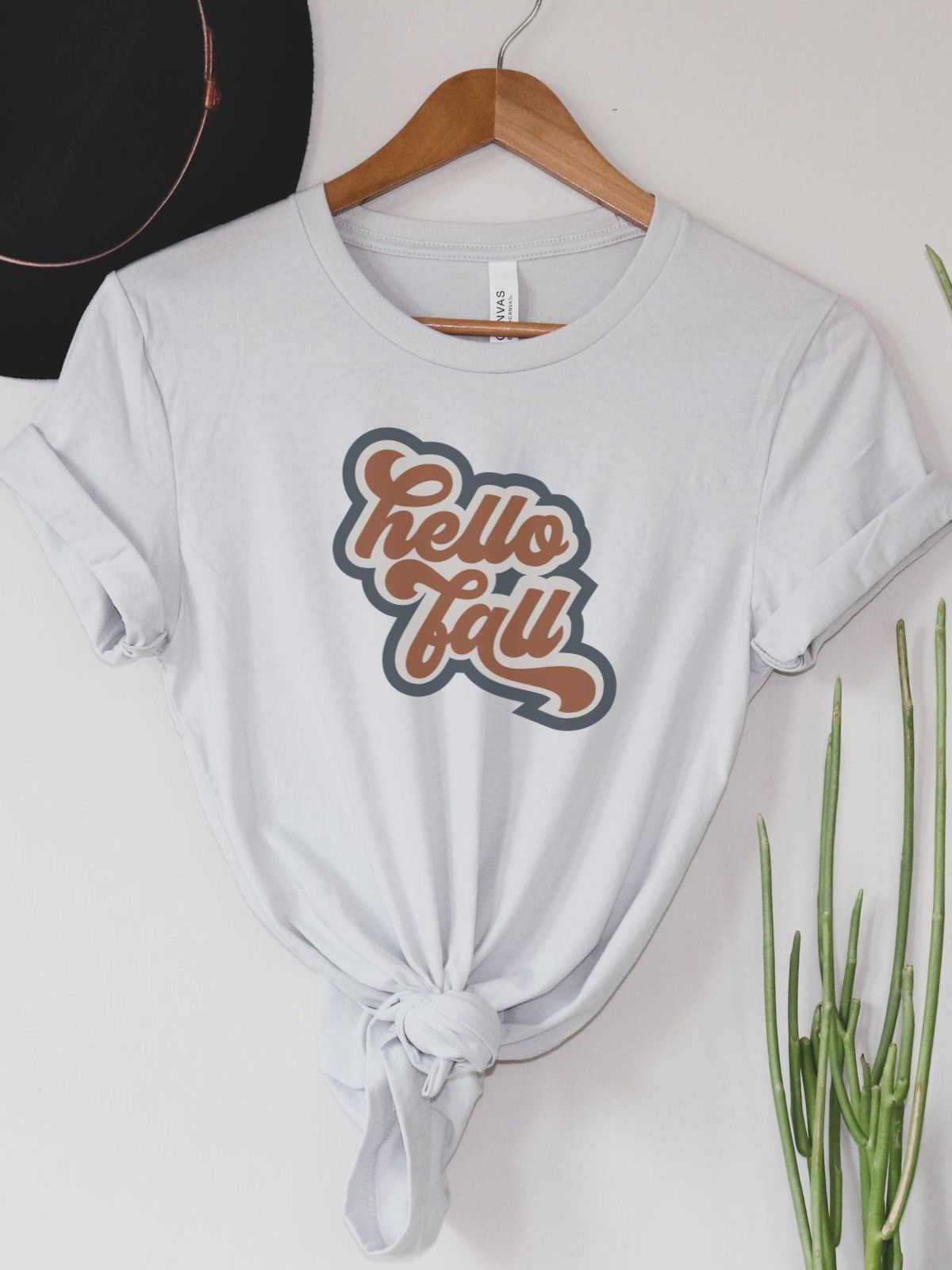 Retro Hello Fall Graphic Tee