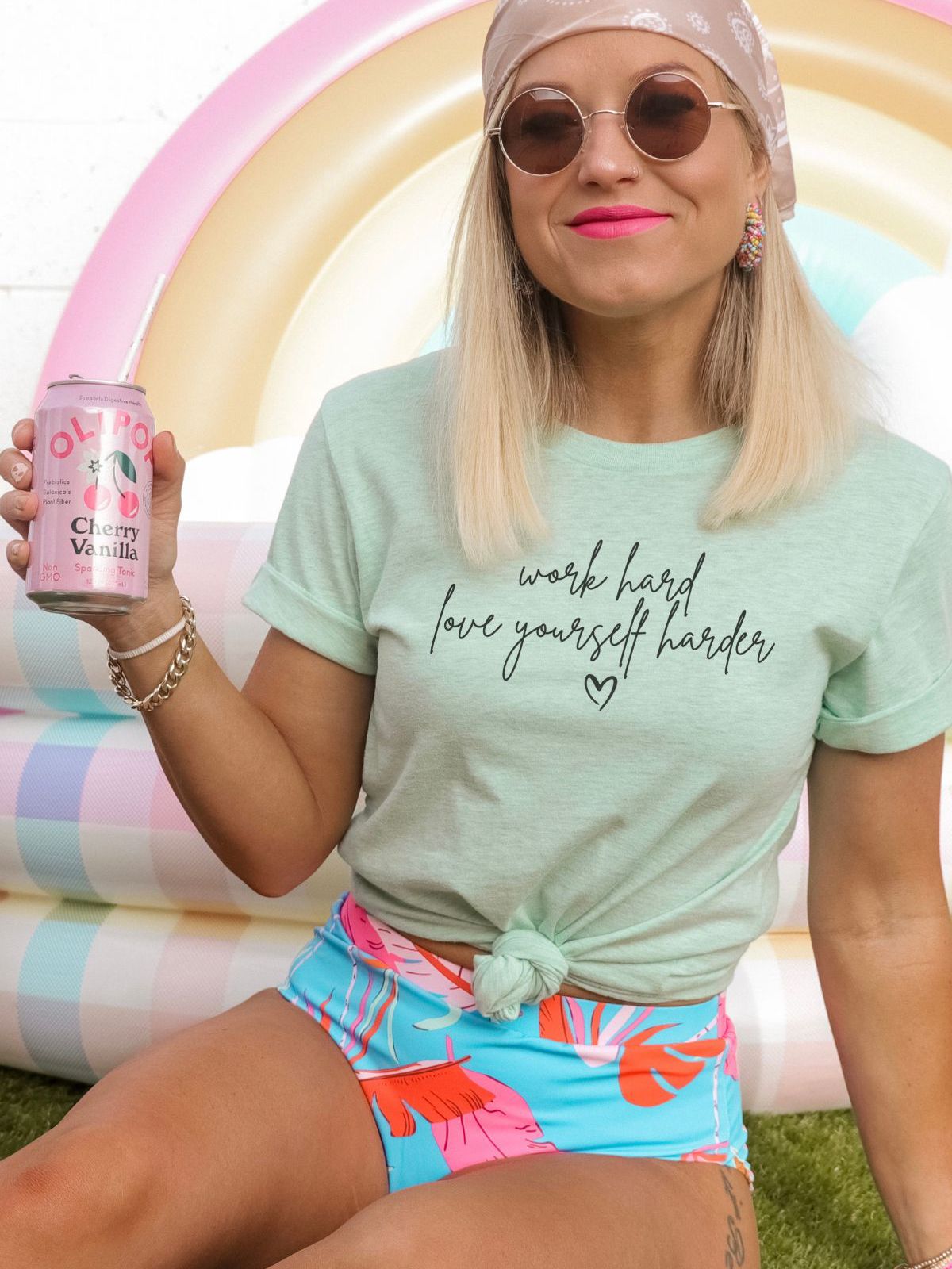 Work Hard Love Yourself Harder Graphic Tee