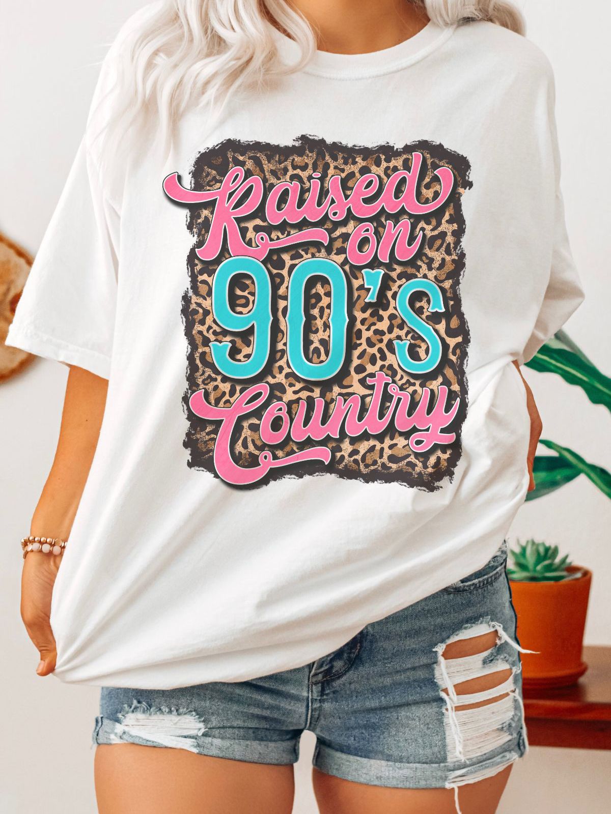Raised on 90s Country graphic t-shirt