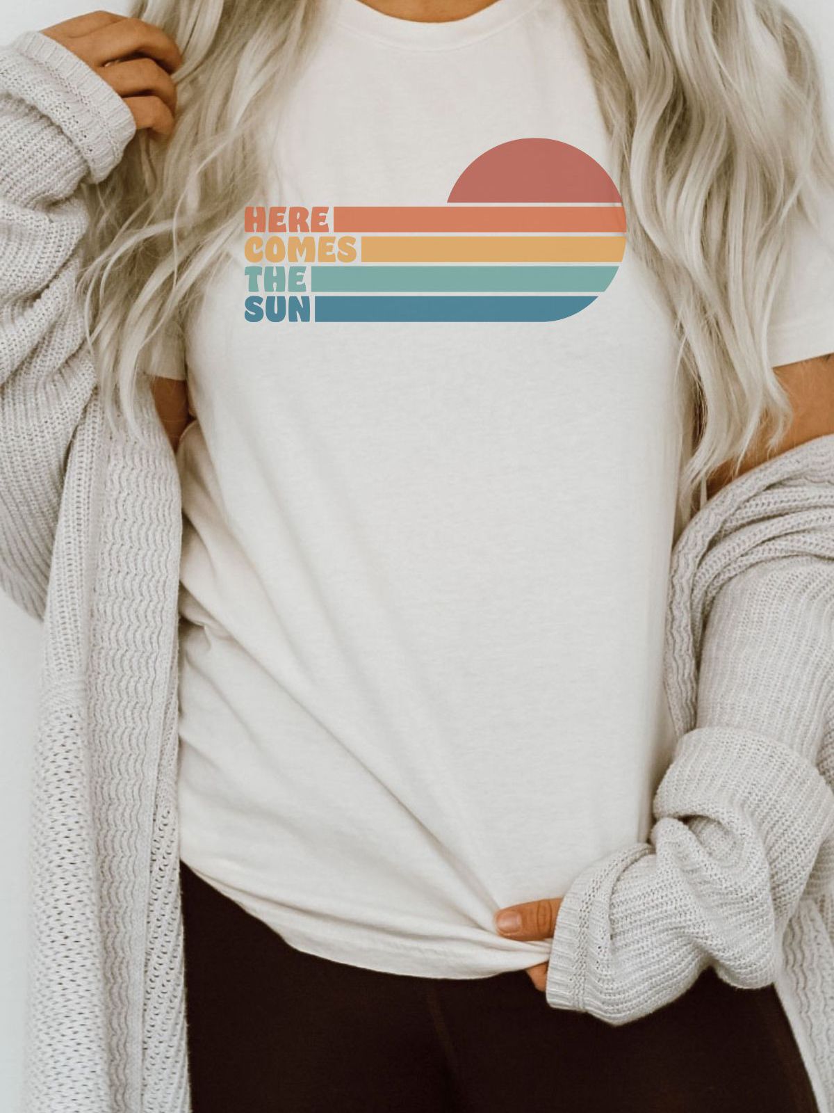 Here Comes The Sun Vintage Graphic Tee