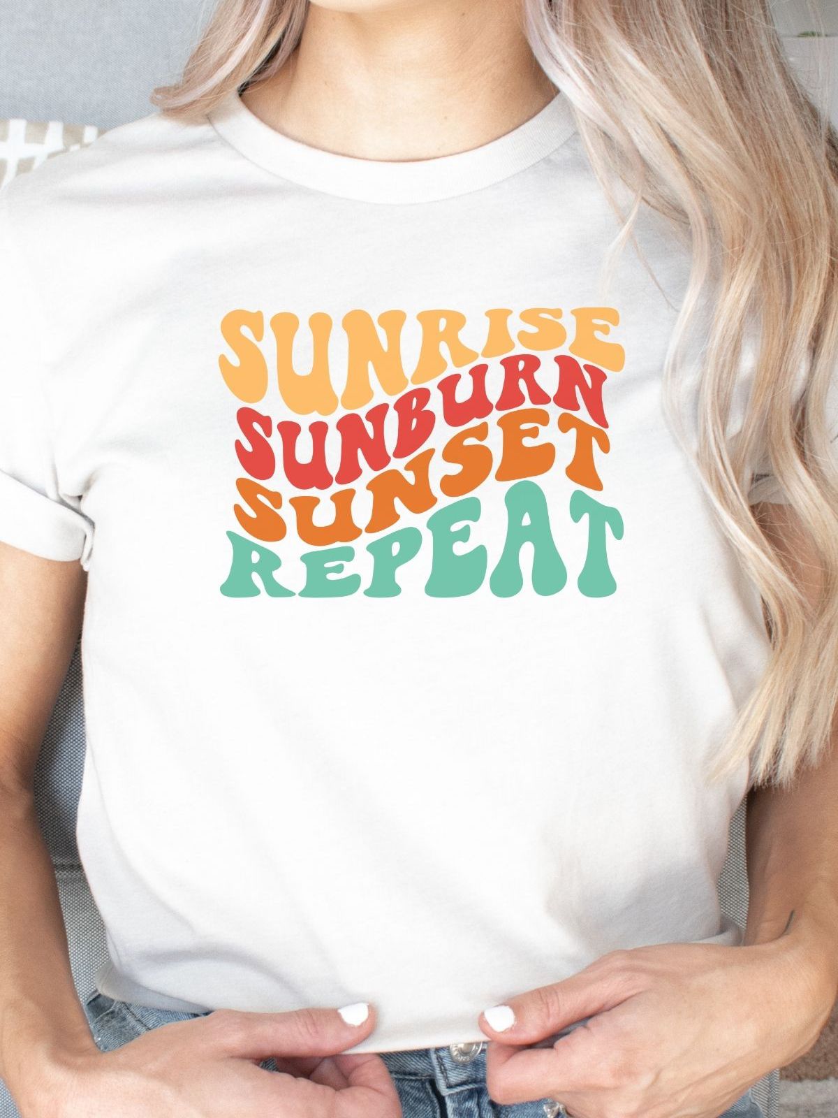 Sunrise Sunburn Sunset Graphic Tee