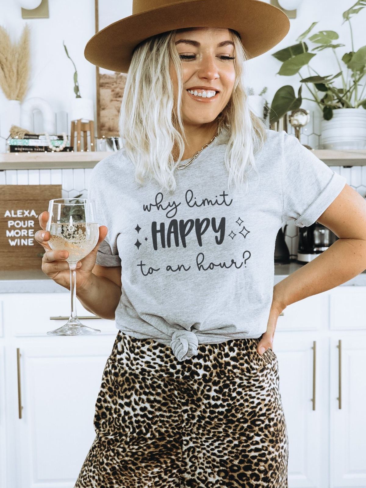Why Limit Happy Hour Graphic Tee