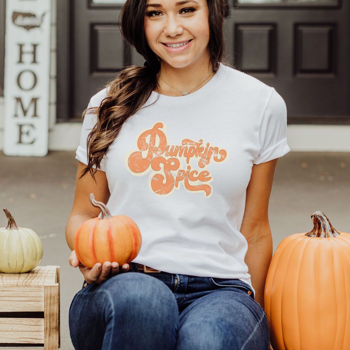 Pumpkin Spice Retro Graphic Tee
