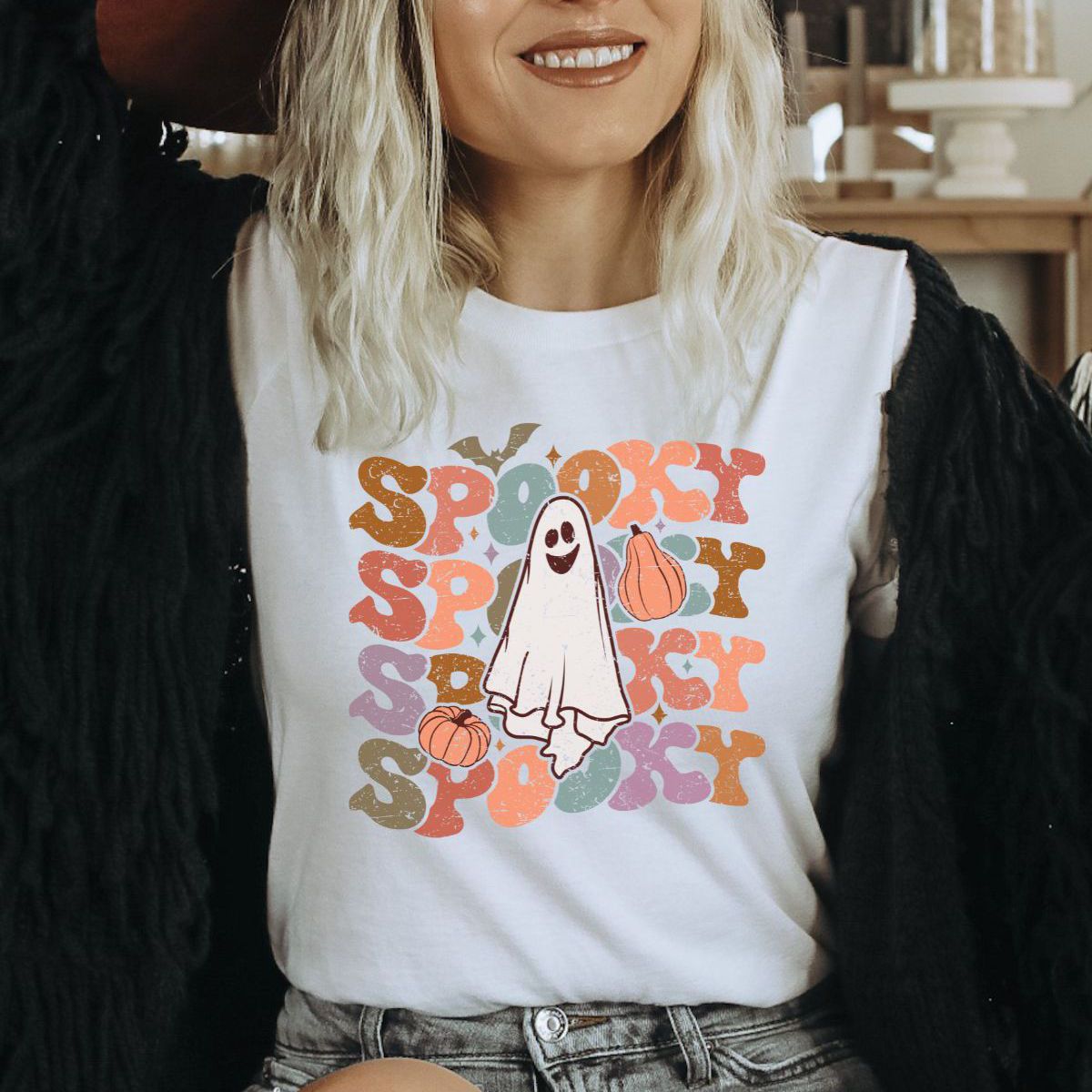 Spooky Retro Graphic Tee