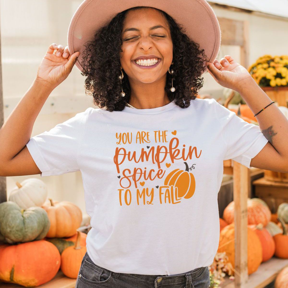 Pumpkin Spice To My Fall Graphic Tee