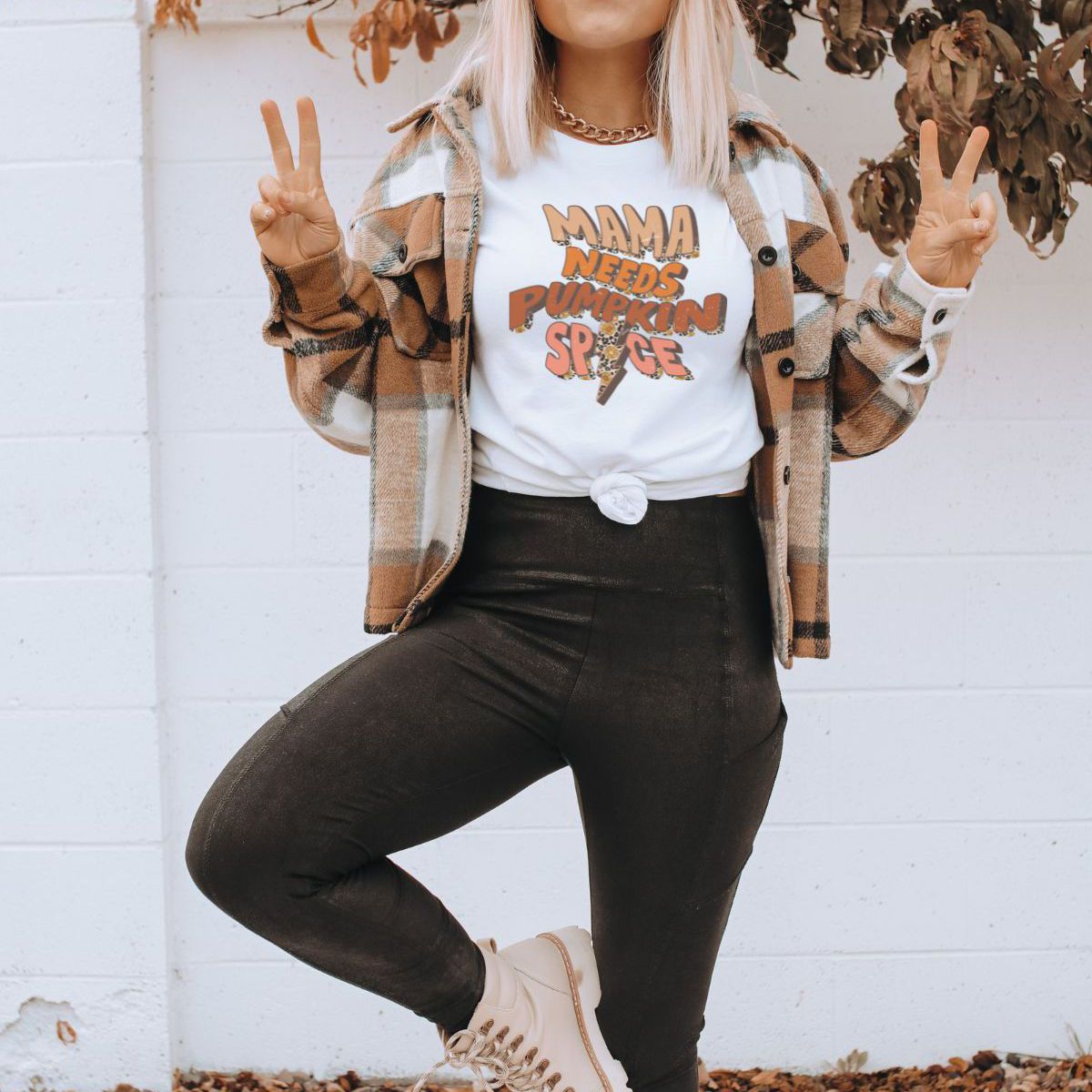 Mama Needs Pumpkin Spice Graphic Tee