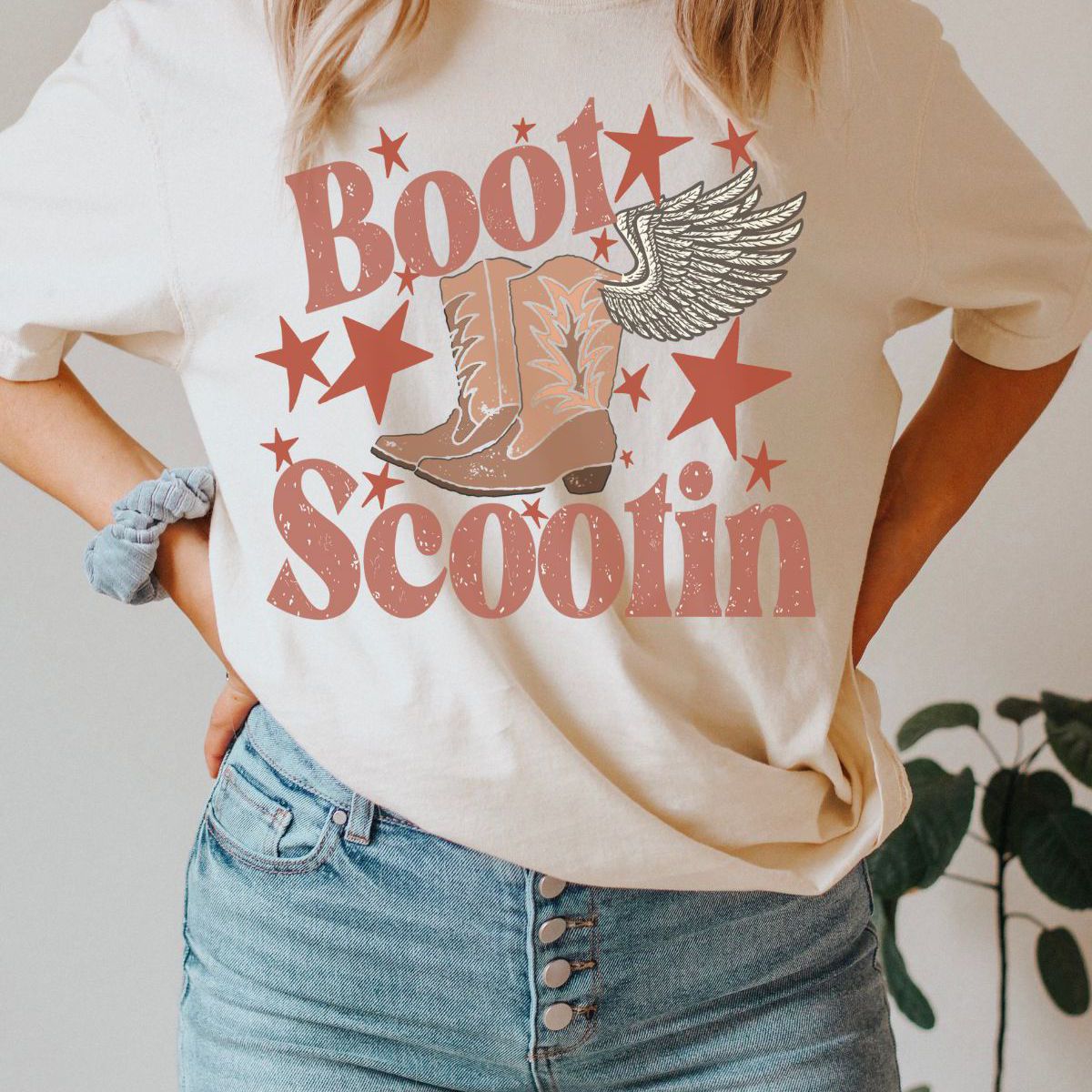 Boot Scootin' Comfort Colors Graphic Tee