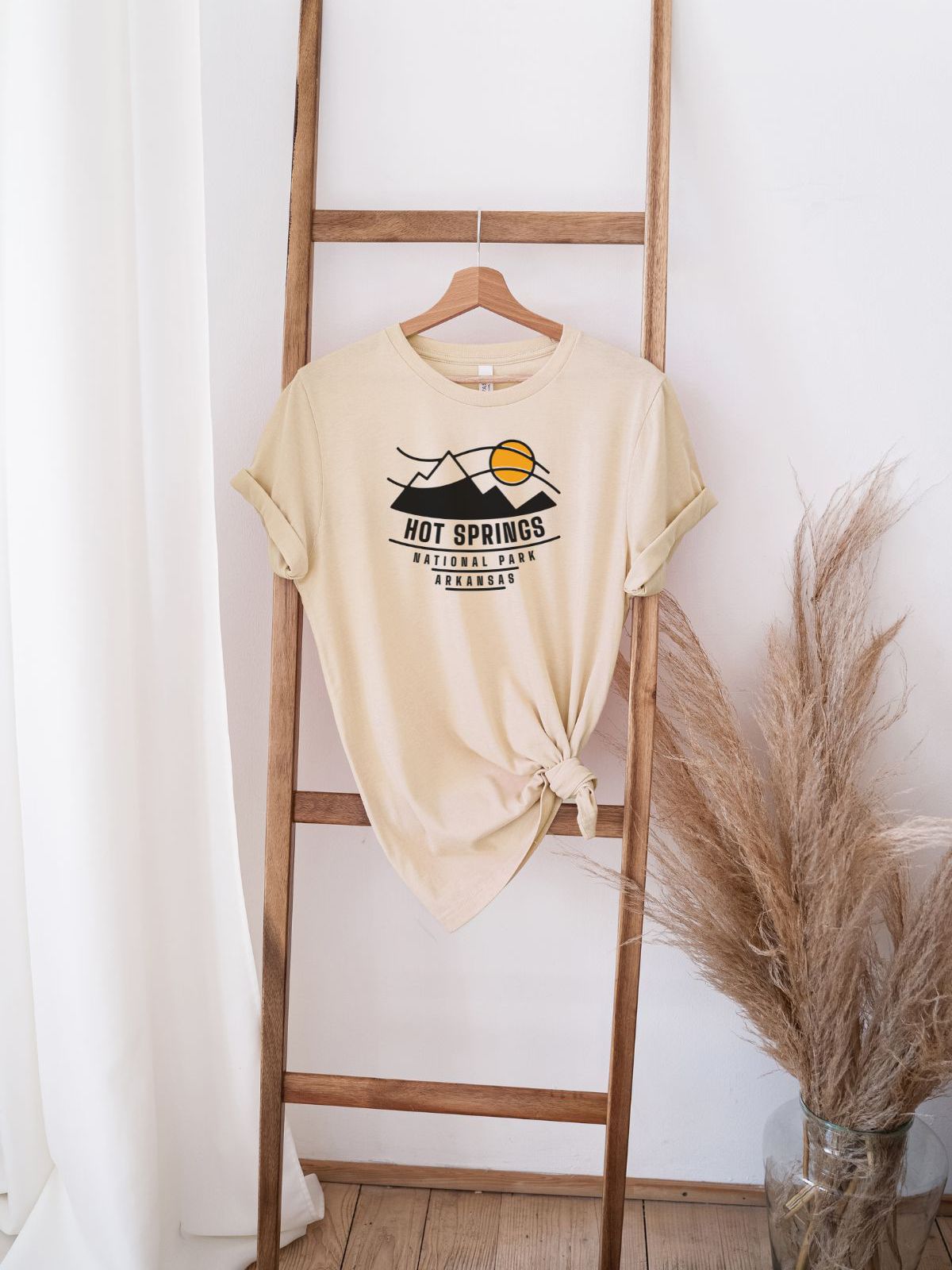 Hot Springs National Park Arkansas tshirt on hanger