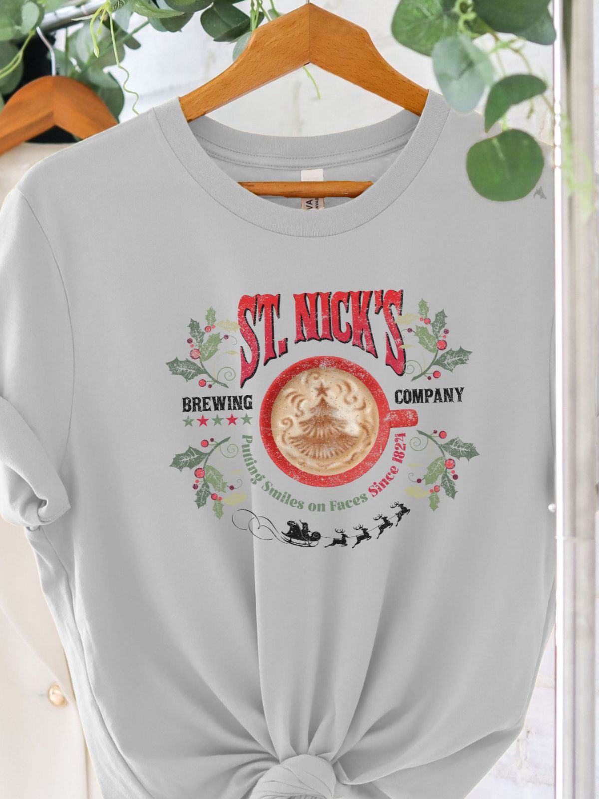 St Nicks Brewing Company Christmas Tee