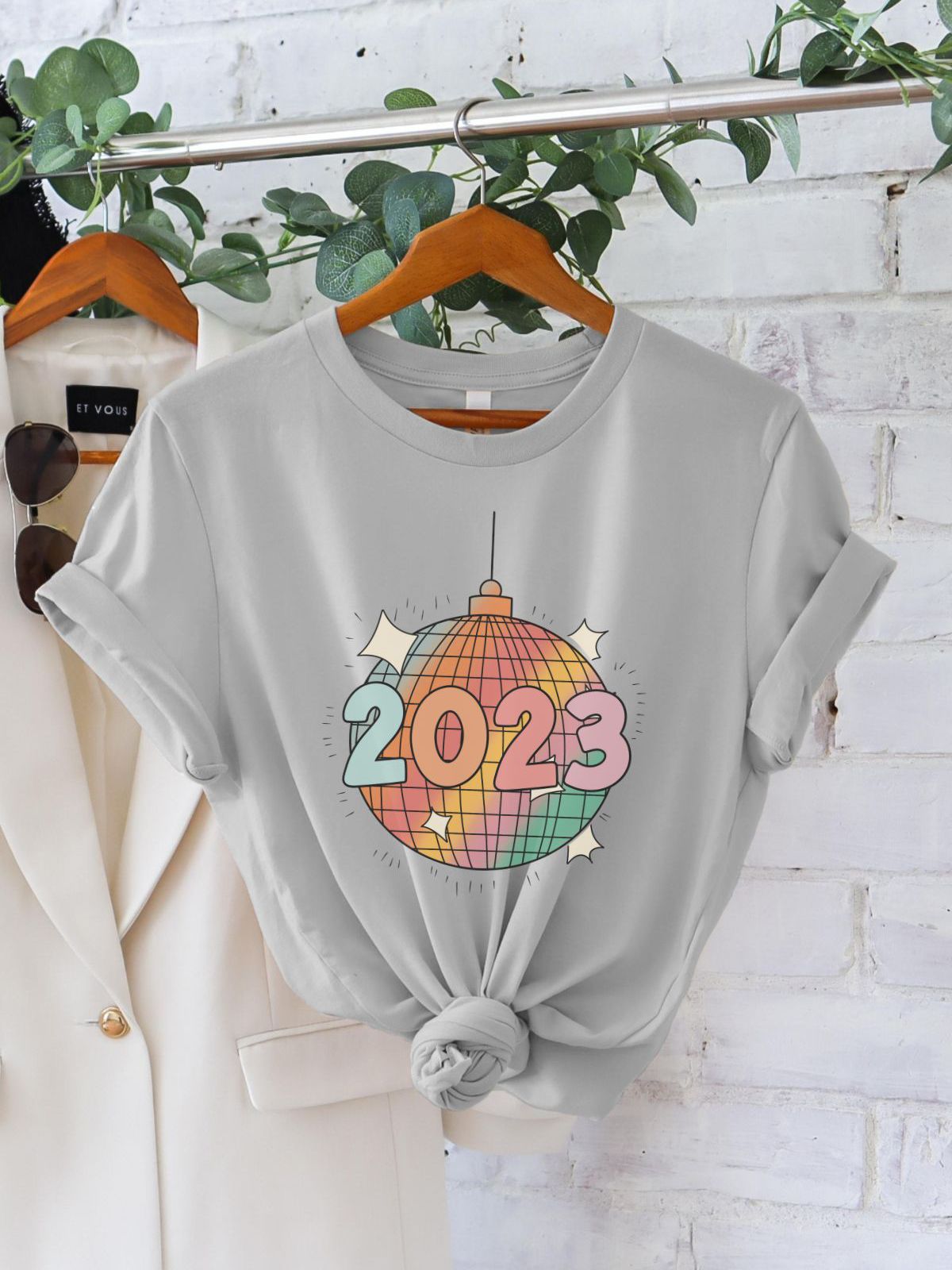 2023 disco ball t-shirt