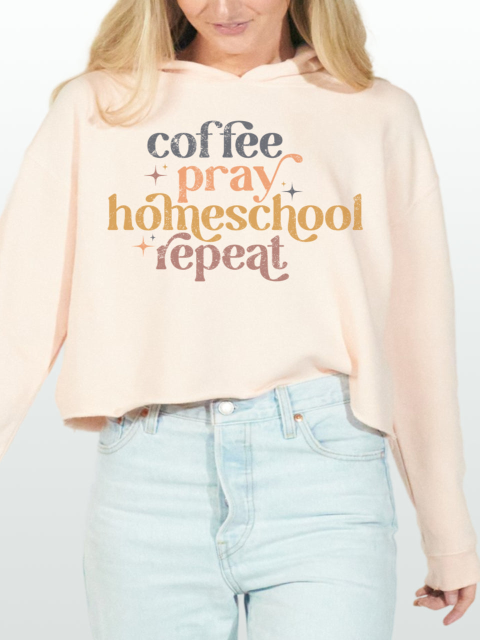 Coffee Pray Homeschool Hoodie