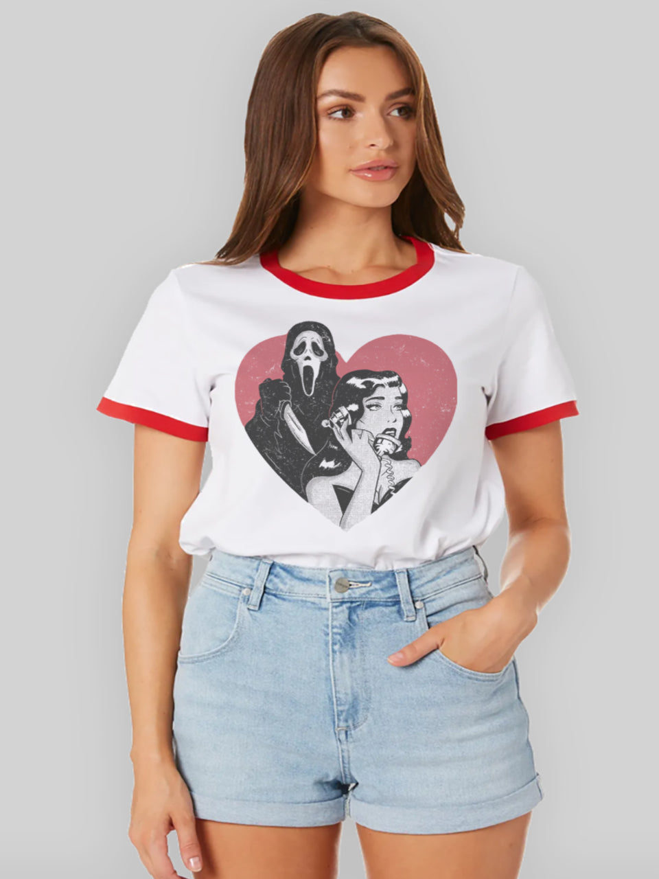 Horror Heart Women's T-Shirt Halloween