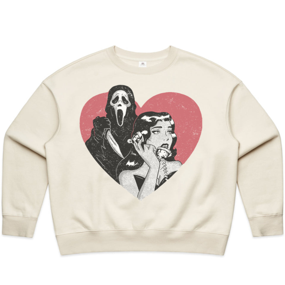 Horror Heart Women's Sweatshirt Halloween