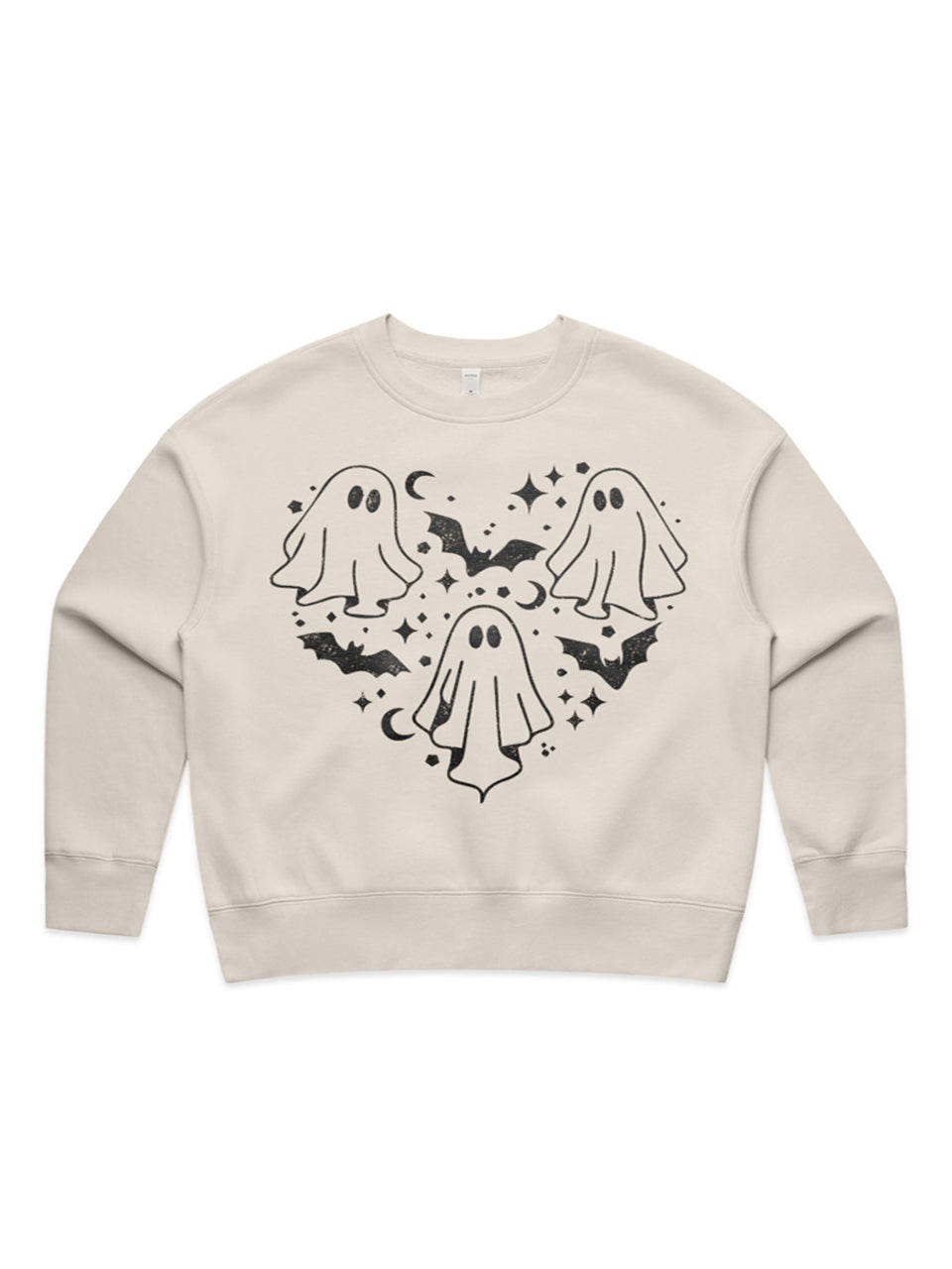 Ghosts Women Sweatshirt Halloween