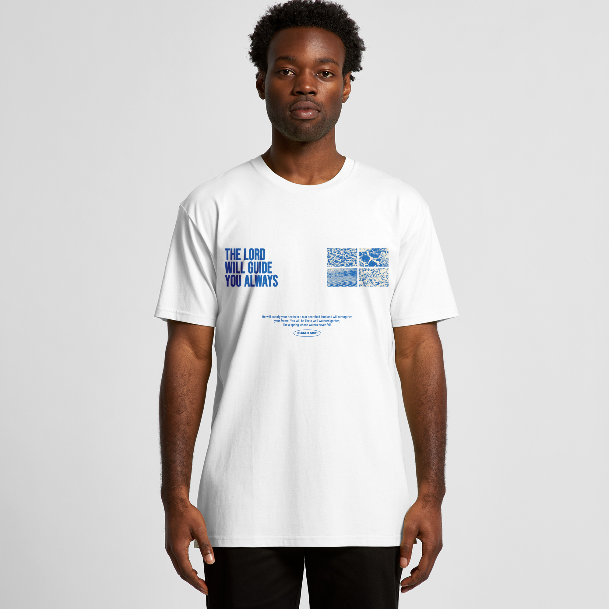 The Lord Will Guide You Always Graphic Tee | Order Online – Kases