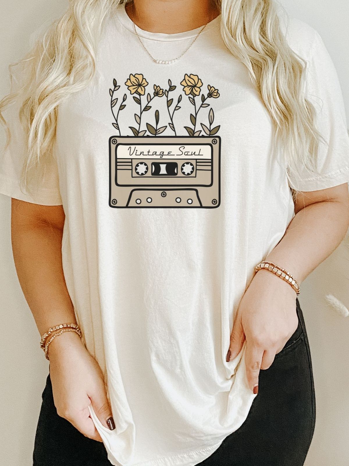 Vintage Soul Women T-Shirt Spring