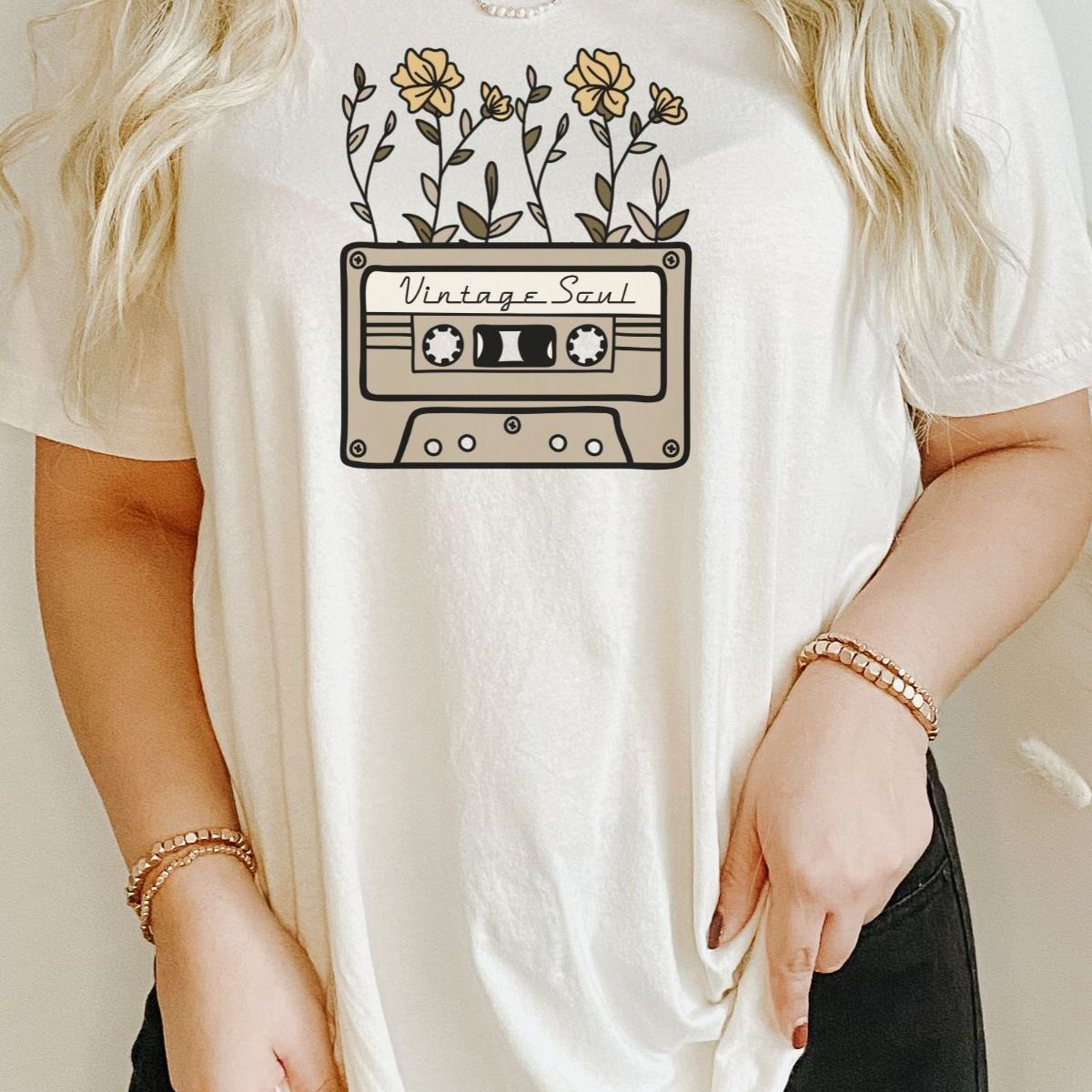 Vintage Soul Women T-Shirt Spring