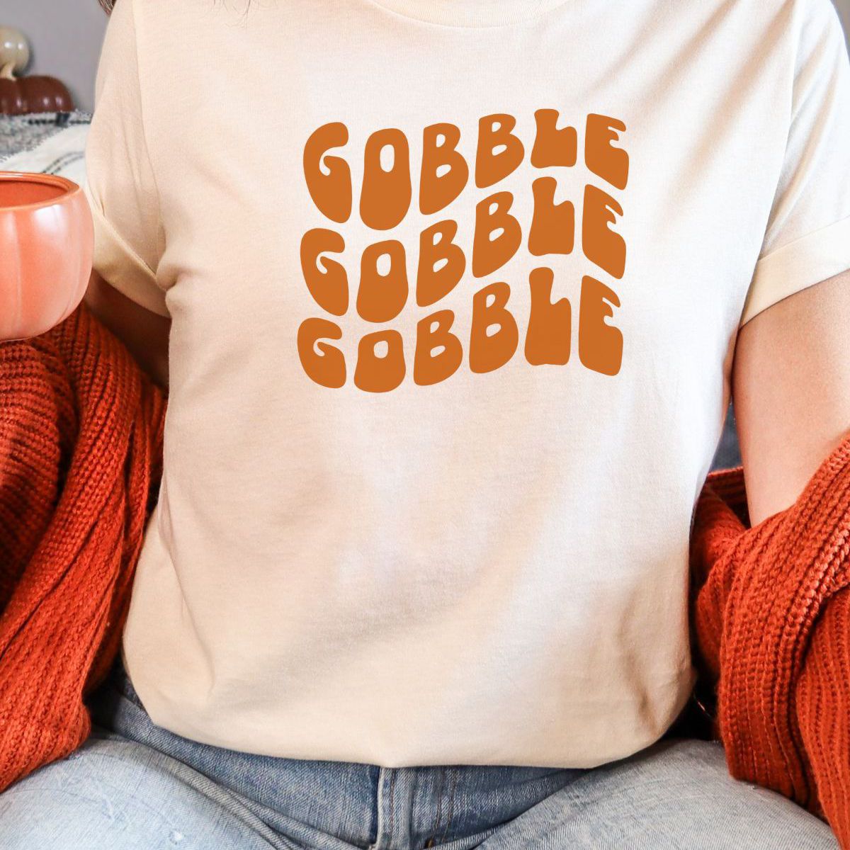 Gobble Women's T-Shirt Thanksgiving