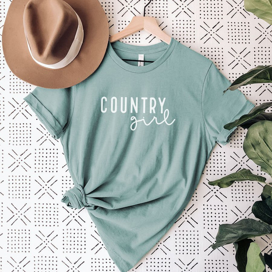 Country Girl Women'S T-Shirt Casual