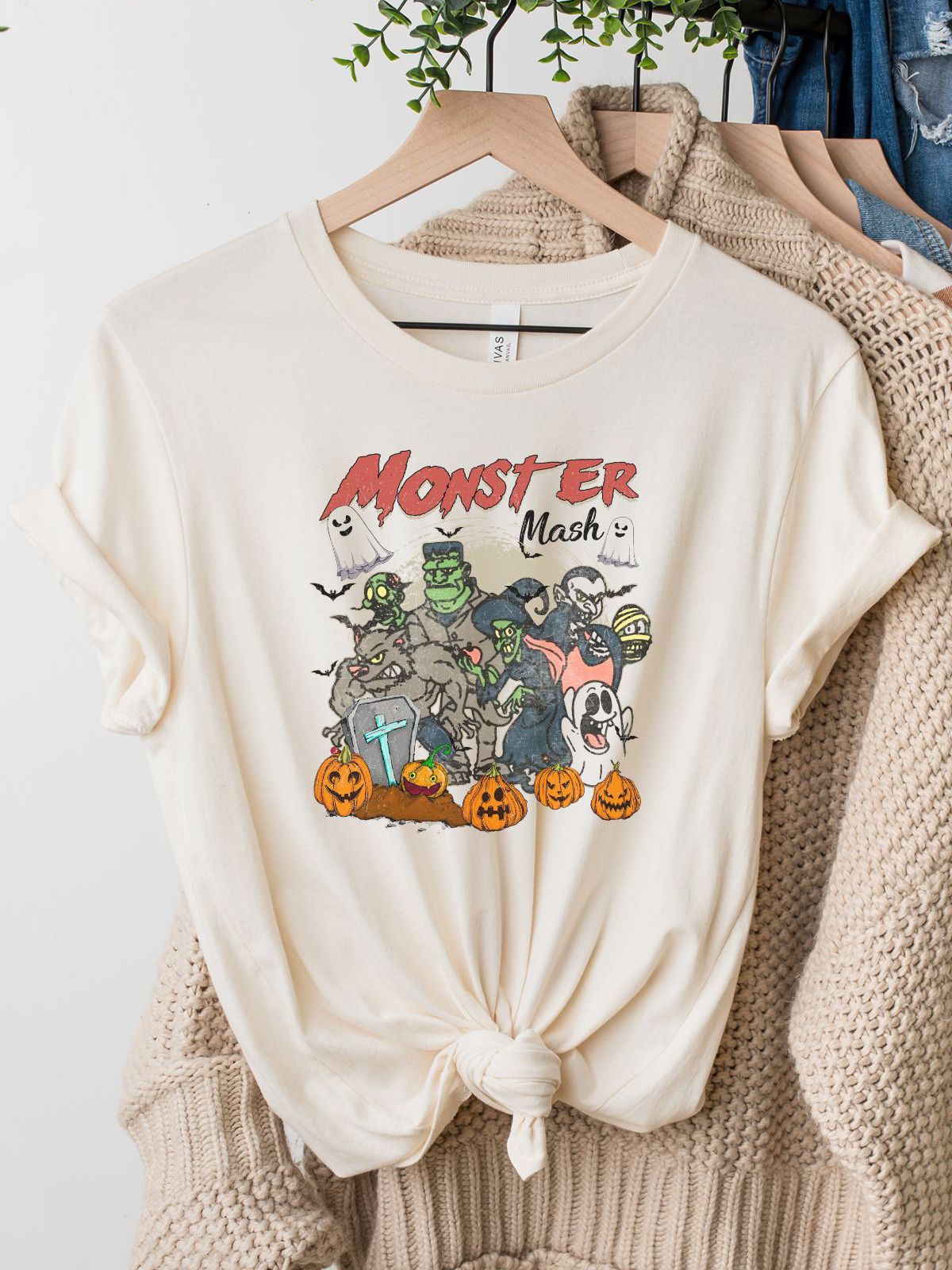 Monster Mash Women'S T-Shirt Halloween