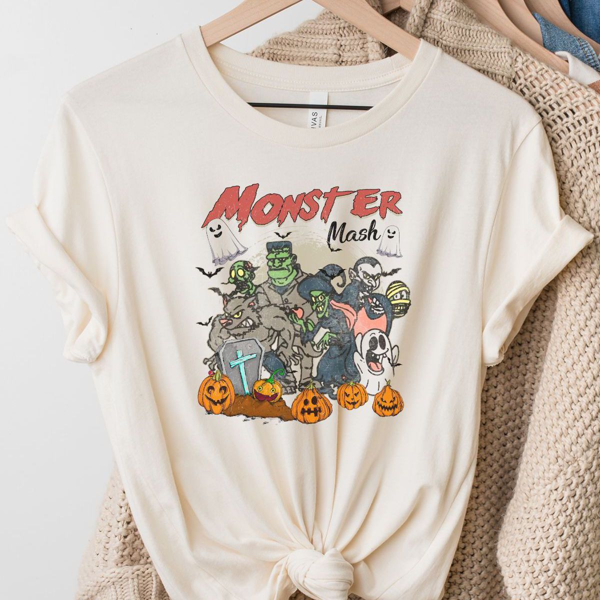 Monster Mash Women'S T-Shirt Halloween