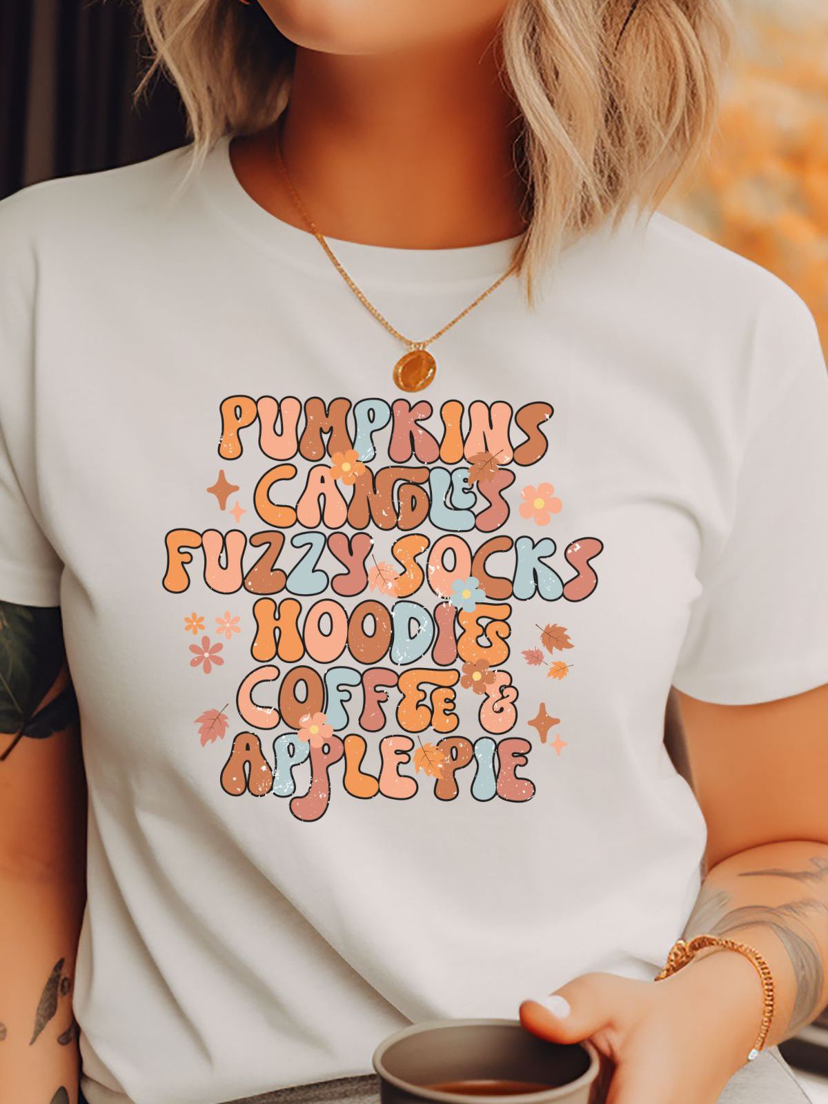 Autumn Women's T-Shirt Fall Season