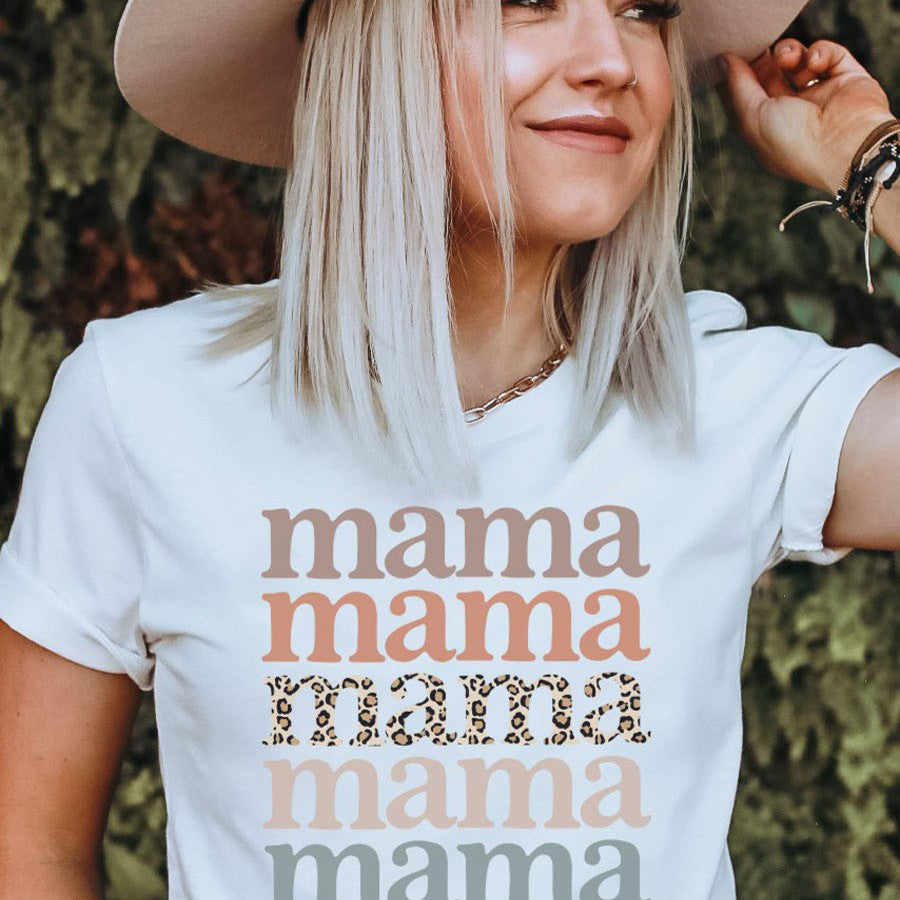 Mama Women's T-Shirt Casual Wear