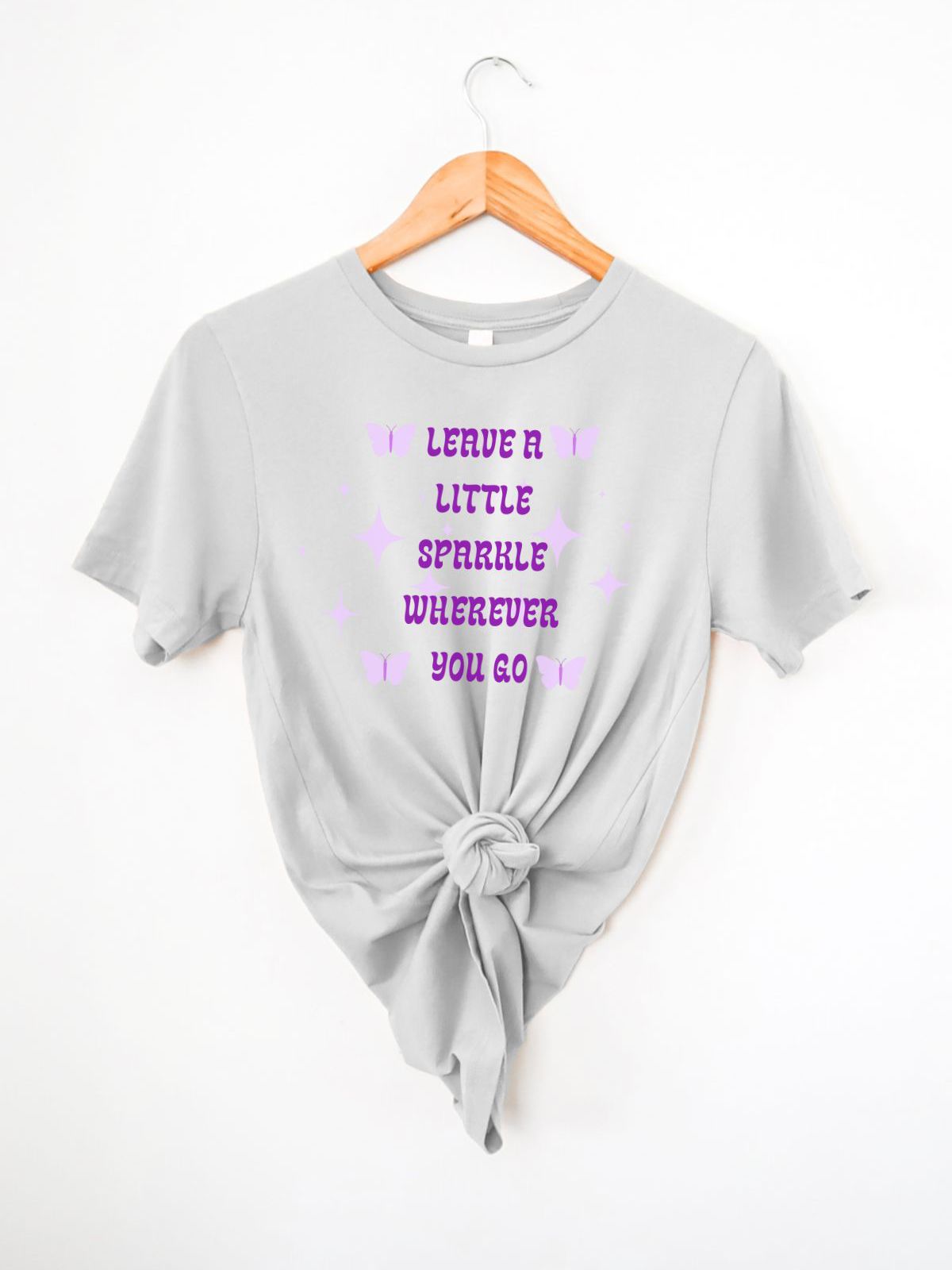 Sparkle Womens Tee Casual