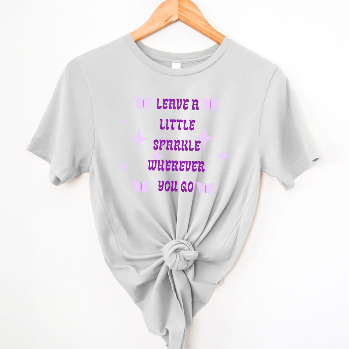 Sparkle Womens Tee Casual