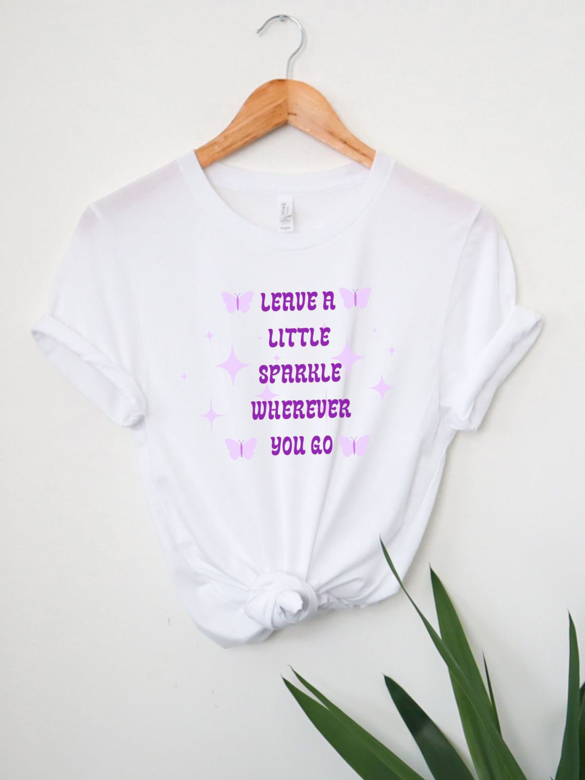 Sparkle Womens Tee Casual