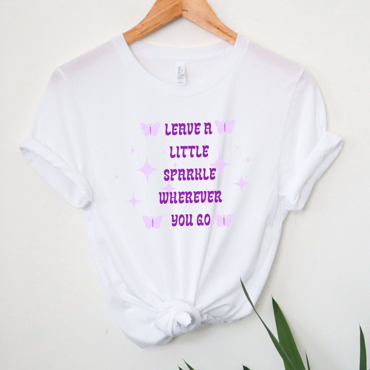 Sparkle Womens Tee Casual