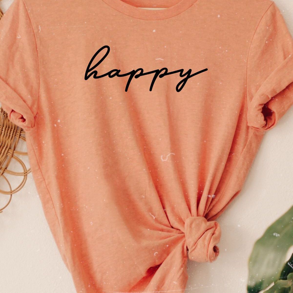 Happy Women Tee Casual