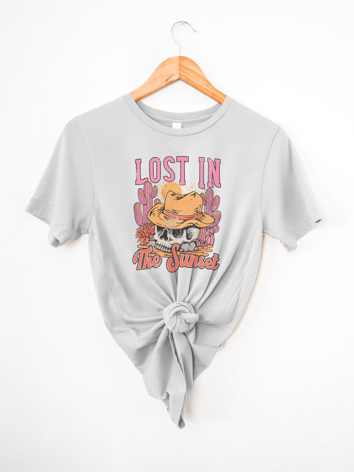 Lost In The Sunset Women's T-Shirt Spring