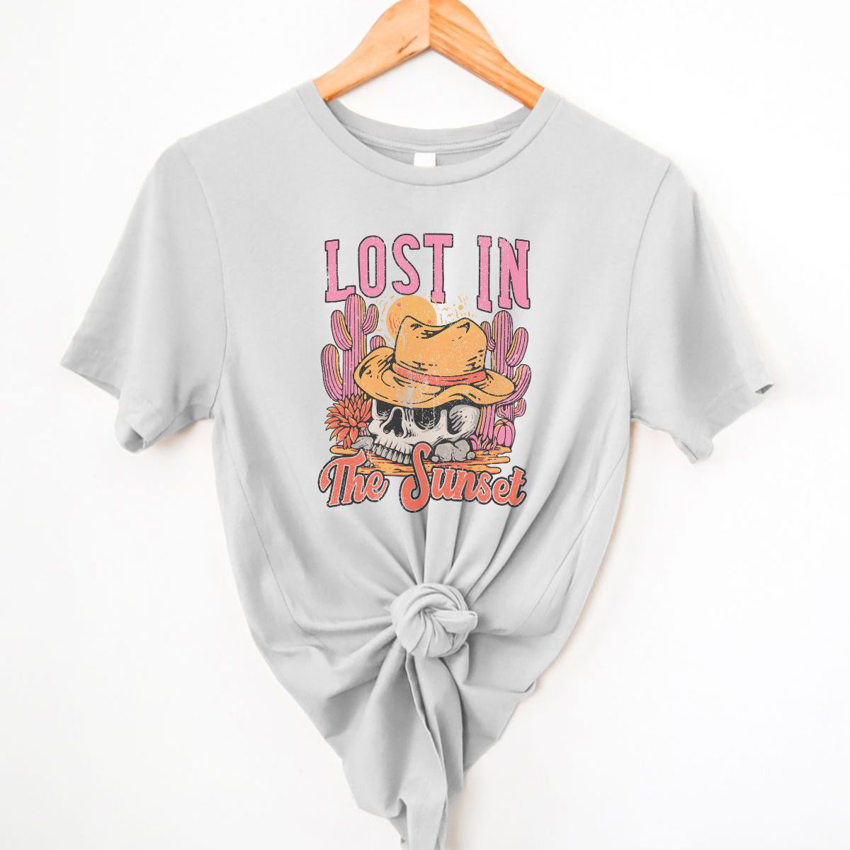 Lost In The Sunset Women's T-Shirt Spring