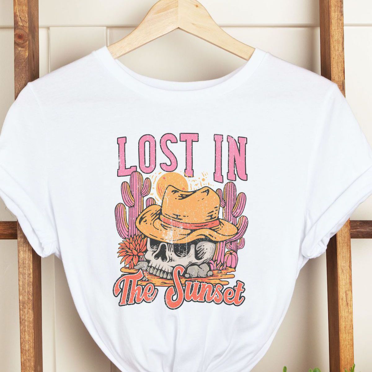 Lost In The Sunset Women's T-Shirt Spring