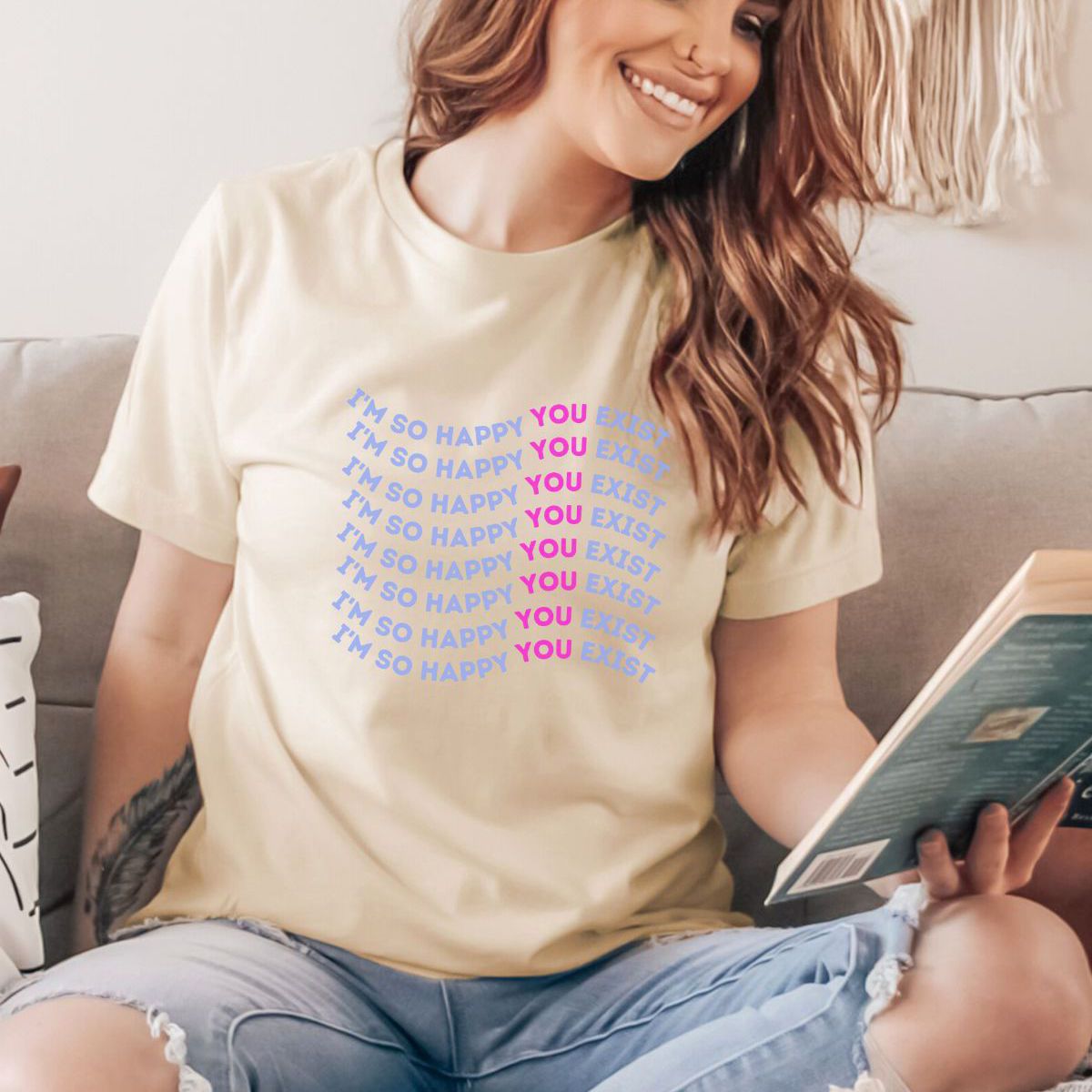 Happy Message Women's T-Shirt