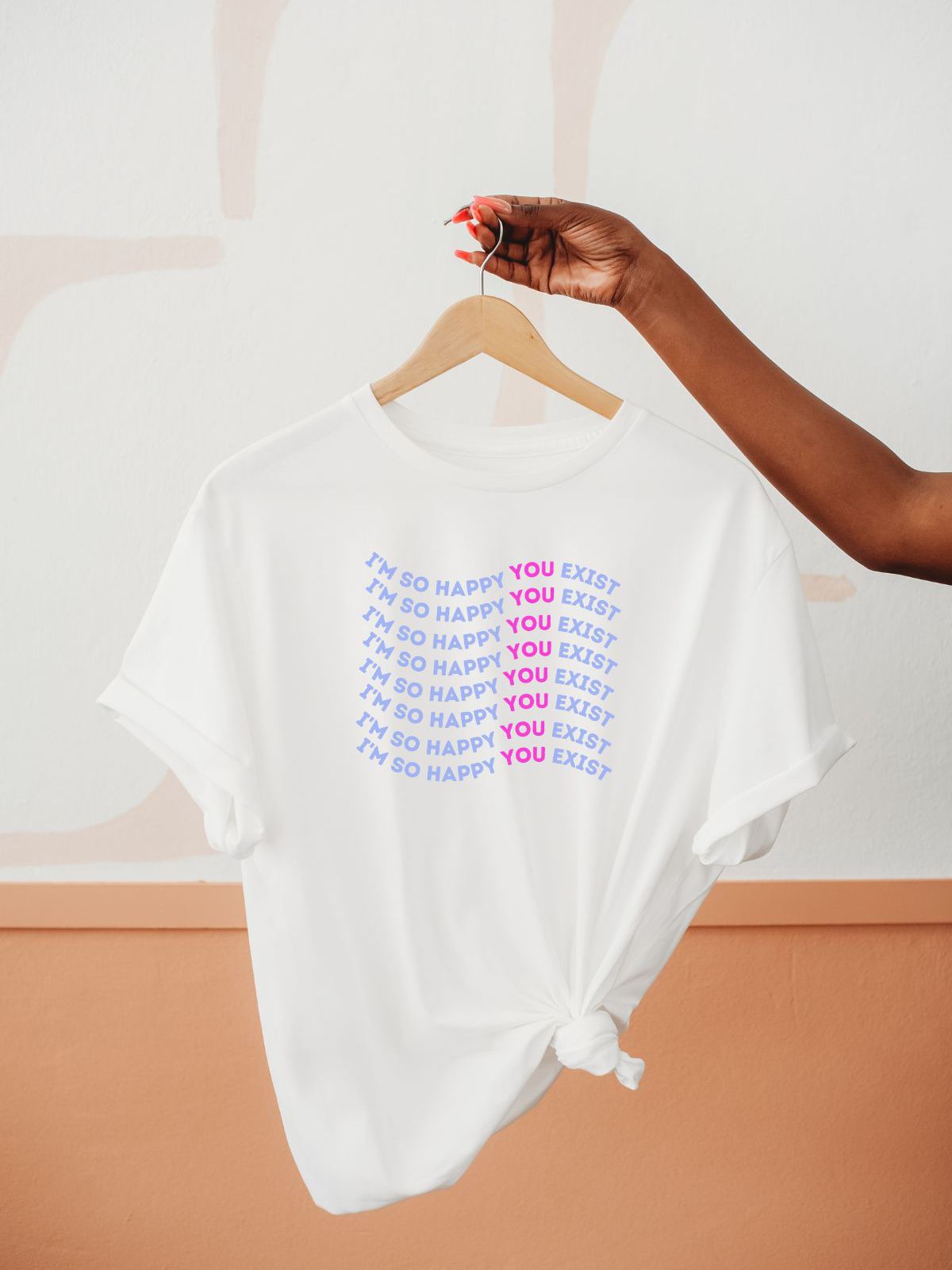 Happy Message Women's T-Shirt